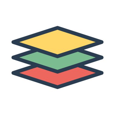 İş için Web simgesi. Vektör çizim