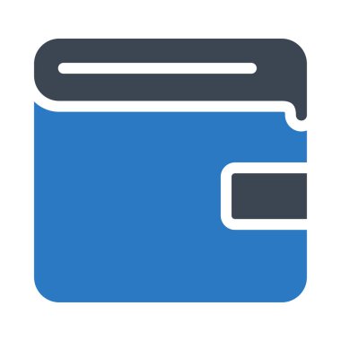 m-cüzdan web simge vektör çizim 