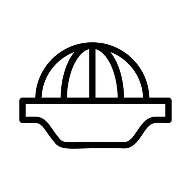 Narenciye Sıkacağı düz simgesi, vektör, illüstrasyon