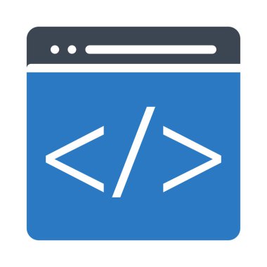 İş için Web simgesi. Vektör çizim