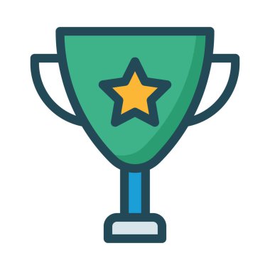 Web bağlantı renk simgesi. Vektör çizim