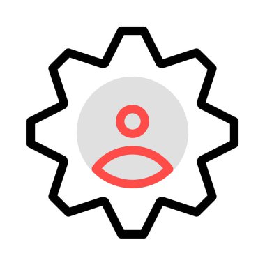 Web bağlantı vektör renk simgesi