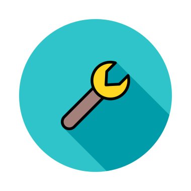 Web renk simgesi. Vektör çizim