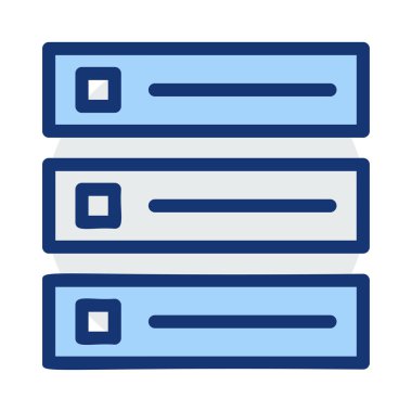 Web bağlantı vektör renk simgesi