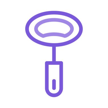 soyucu düz simgesi, vektör, illüstrasyon