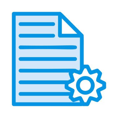 İş için Web simgesi. Vektör çizim