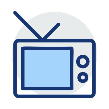 Web bağlantı vektör renk simgesi