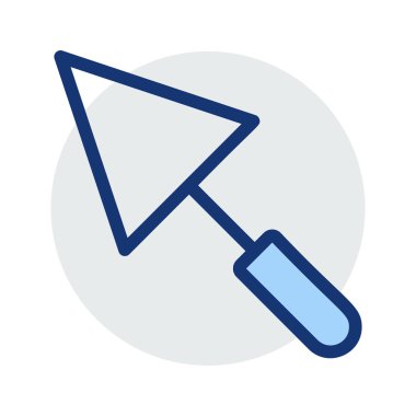 spatula simgesi vektör illüstrasyonu 