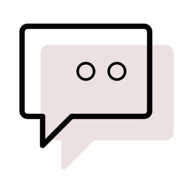 Web bağlantı renk simgesi. Vektör çizim