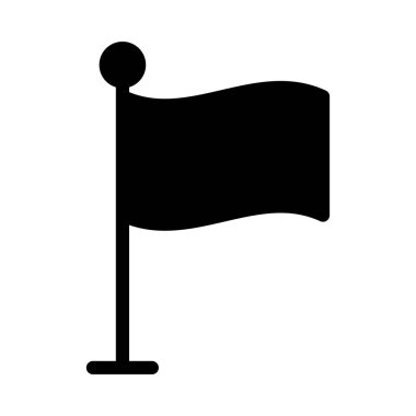 bayrak web simge vektör çizim 