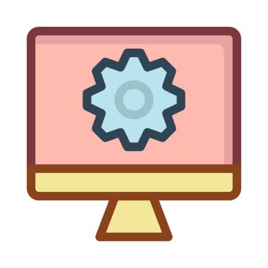 Web renk simgesi. Vektör çizim