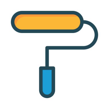 Web bağlantı renk simgesi. Vektör çizim