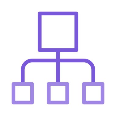 İş için Web simgesi. Vektör çizim