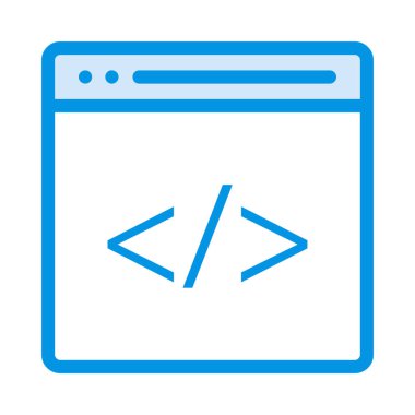 İş için Web simgesi. Vektör çizim