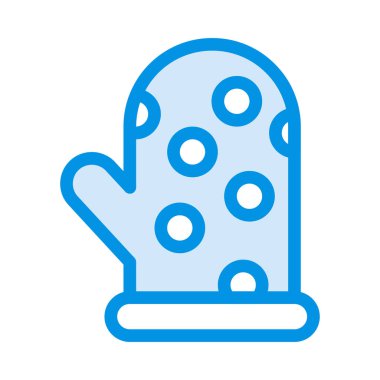 potholder düz simgesi, vektör, illüstrasyon