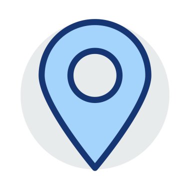 Web bağlantı vektör renk simgesi