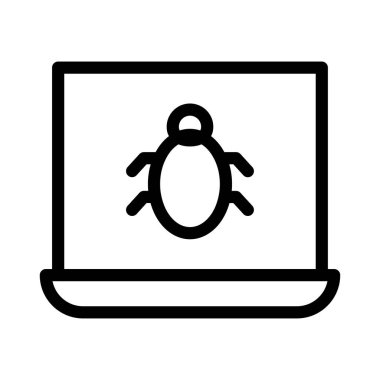 İş için Web simgesi. Vektör çizim