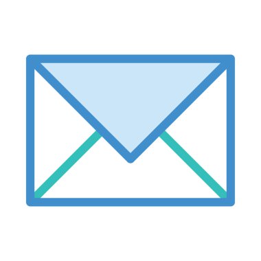 Mavi web renk tasarım simgesi geliştirme için 