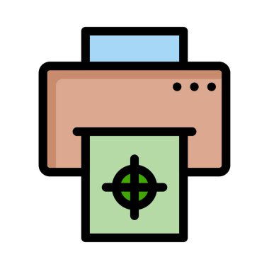 Web bağlantı vektör renk simgesi