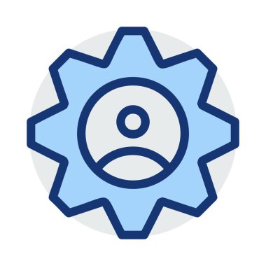 Web bağlantı vektör renk simgesi