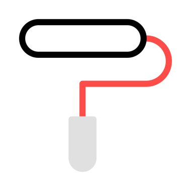 Web bağlantı vektör renk simgesi