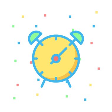 Web bağlantı vektör renk simgesi