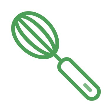 fırçalamak düz simgesi, vektör, illüstrasyon