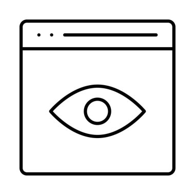 Web renk simgesi. Vektör çizim