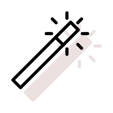 Web bağlantı renk simgesi. Vektör çizim