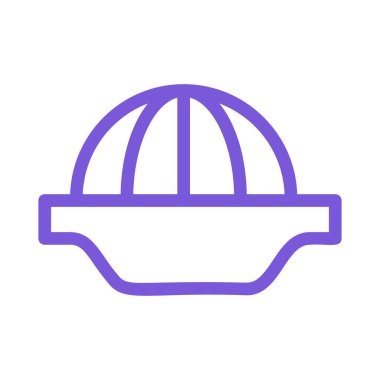 Narenciye Sıkacağı düz simgesi, vektör, illüstrasyon