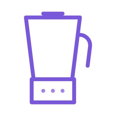 Beyaz arka plan üzerinde vektör illüstrasyon izole karıştırıcı simgesini 