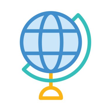 Mavi web renk tasarım simgesi geliştirme için 