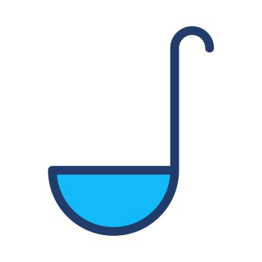 pota düz simgesi, vektör, illüstrasyon