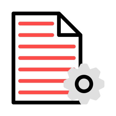 Web bağlantı vektör renk simgesi