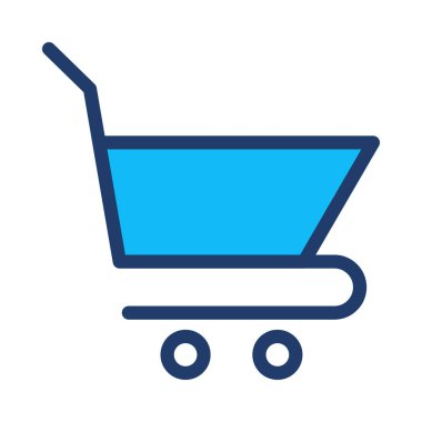 Mavi web renk tasarım simgesi geliştirme için 