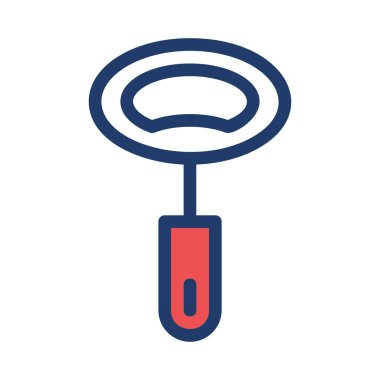 soyucu düz simgesi, vektör, illüstrasyon