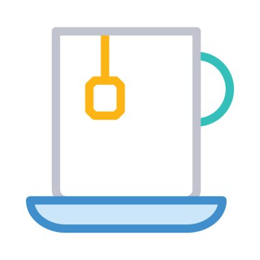 Mavi web renk tasarım simgesi geliştirme için 