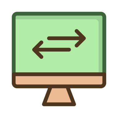 Web renk simgesi. Vektör çizim