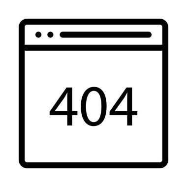 İş için Web simgesi. Vektör çizim