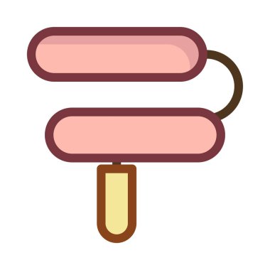 Web renk simgesi. Vektör çizim