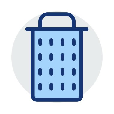 rende düz simgesi, vektör, illüstrasyon