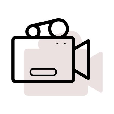 Web bağlantı renk simgesi. Vektör çizim