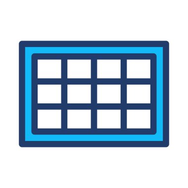 buz küp tepsi düz kutsal kişilerin resmi, vektör, illüstrasyon