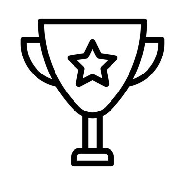 kazanan Kupası. Kavram kupa. Vektör çizim 