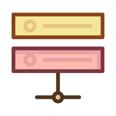 Web renk simgesi. Vektör çizim