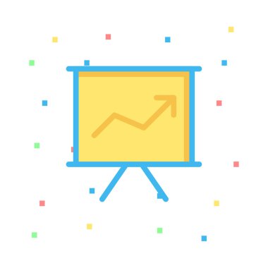 Web bağlantı vektör renk simgesi