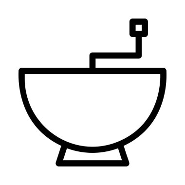 Blender simgesi vektör illüstrasyonu 