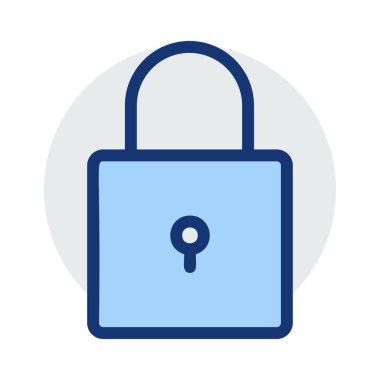 Web bağlantı vektör renk simgesi