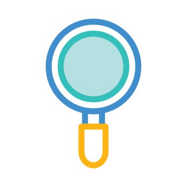 Mavi web renk tasarım simgesi geliştirme için 