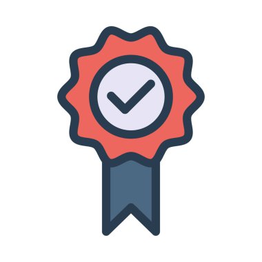 Ödülü simgesi, işaret, vektör çizim 